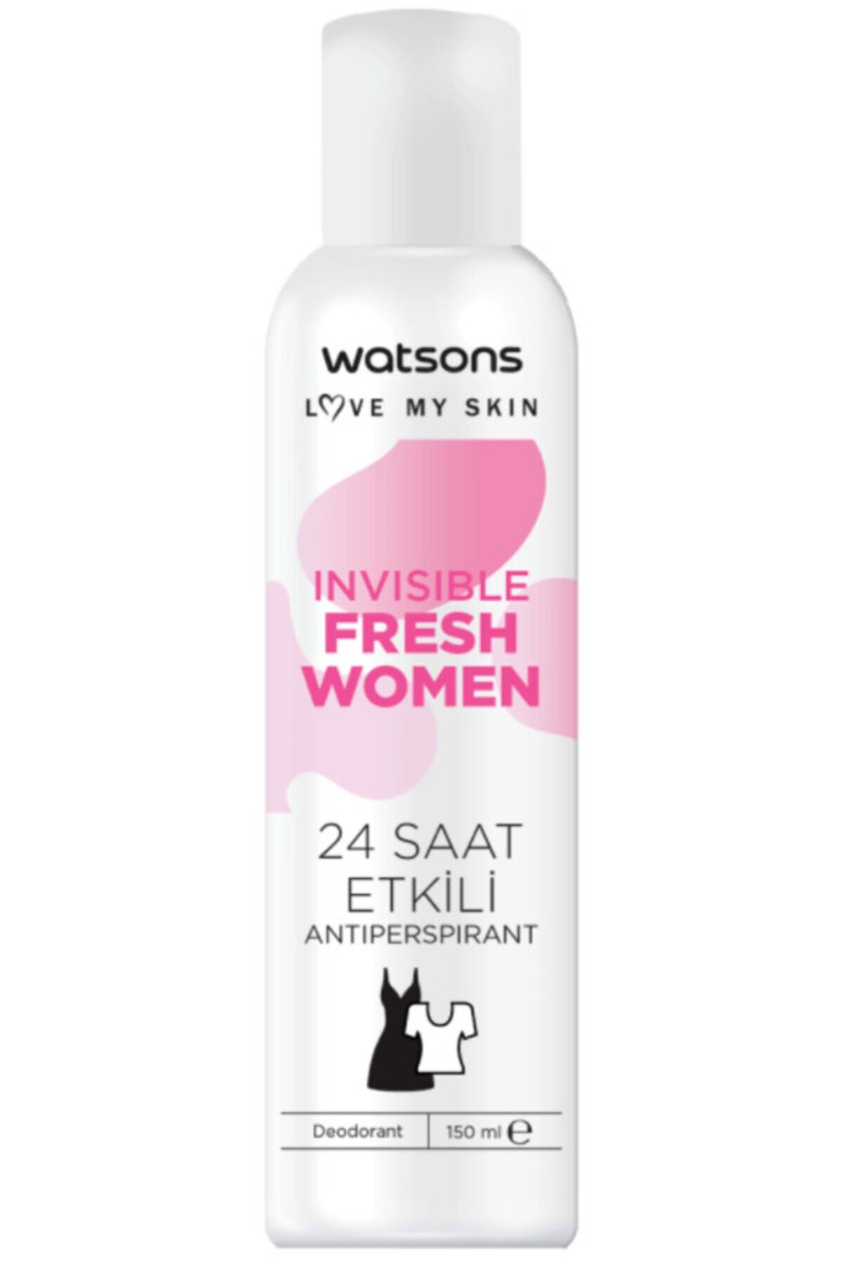 Watsons Invisible Fresh Women Deodorant Sprey 150 Ml