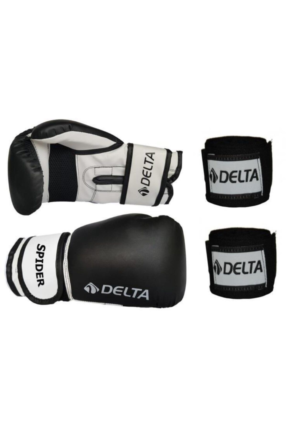 Delta Spider Dura-Strong Boks Eldiveni + Boks El Bandajı Seti