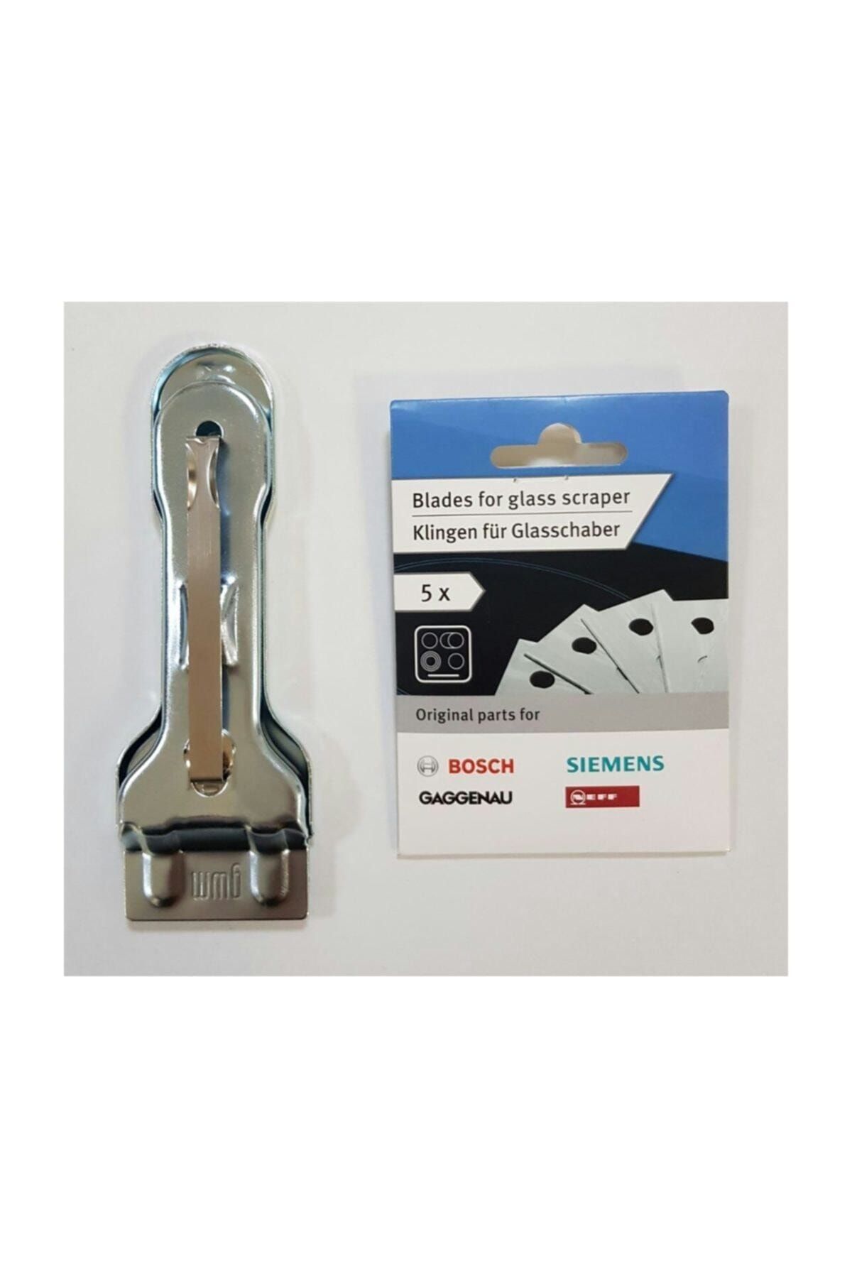 Bosch Camseramik Ocaklar Için Çelik Kazıyıcı Ve Yedek Bıçakları