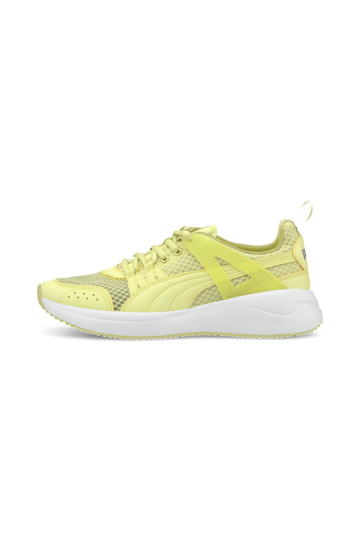 Puma NUAGE RUN CAGE SUMMER2 Sarı Kadın Sneaker Ayakkabı 100532357