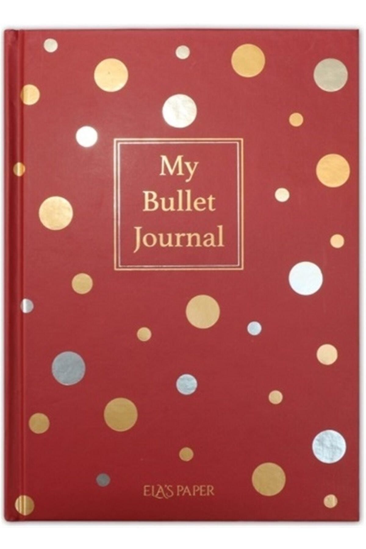 ELAS PAPER My Bullet Journal Defter (Confetti Kırmızı)