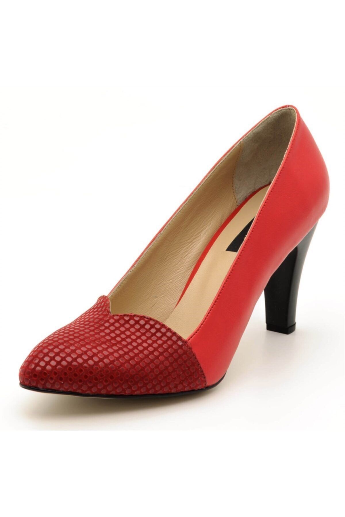 İriadam Kadın Kırmızı Topuklu Ayakkabı