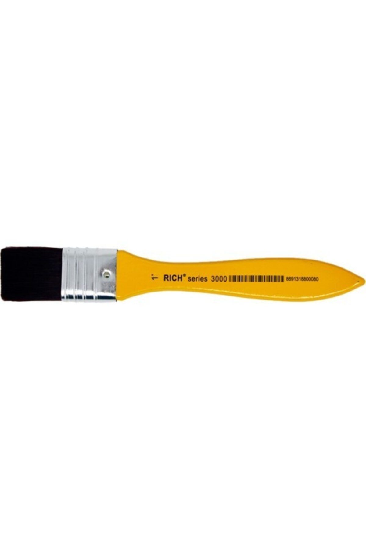 Rich Fırça Sarı Saplı Bordo Sentetik Zemin 3000 Seri No:1 (12 Li Paket)