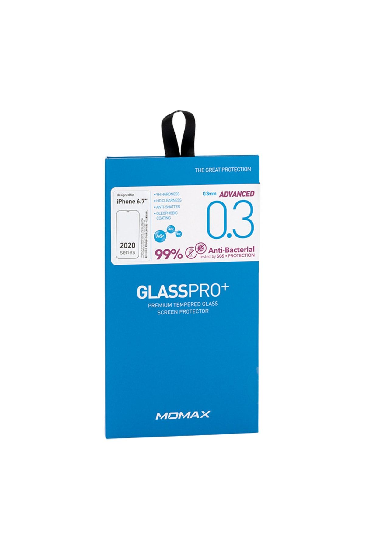 Momax Glass Pro Iphone 12/12 Pro Uyumlu 0.3mm Ekran Koruyucu