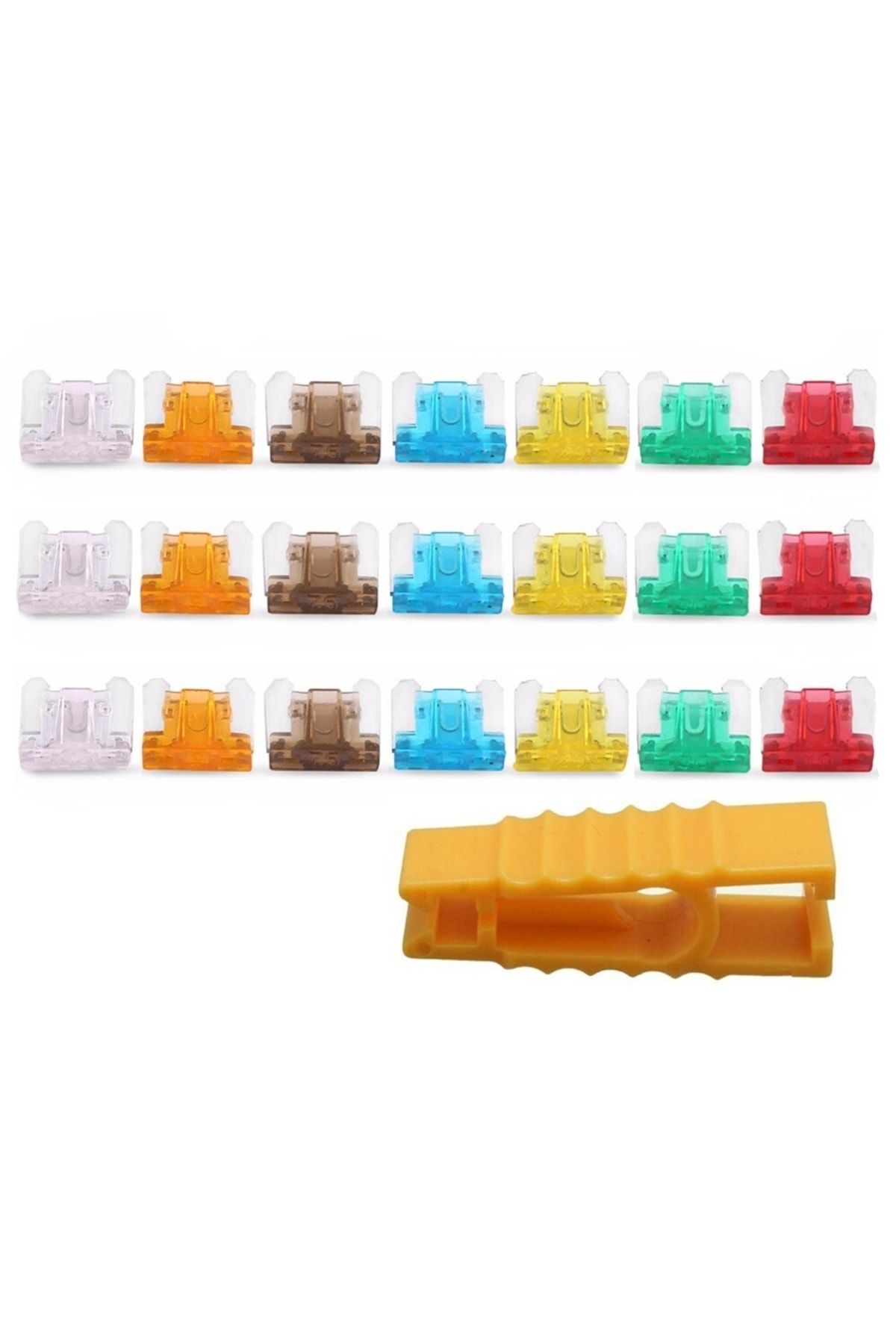 Maflen Mikro Sigorta Seti 7 Farklı Amperde 21 Adet (tutucu Hediye)-s9810 Paket Içeriği: 1 Set