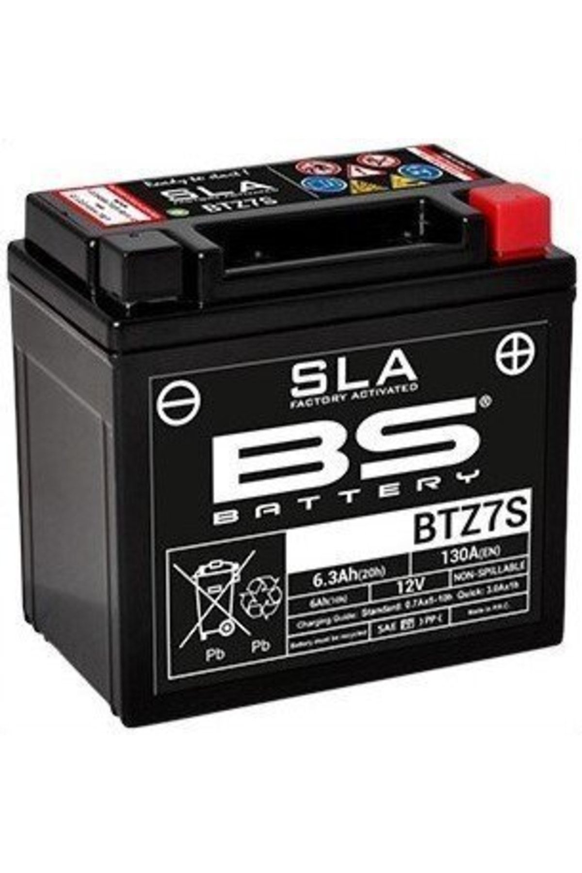 BS Battery Beta 350 Rr Enduro 4t Btz7s-sla Motosiklet Aküsü