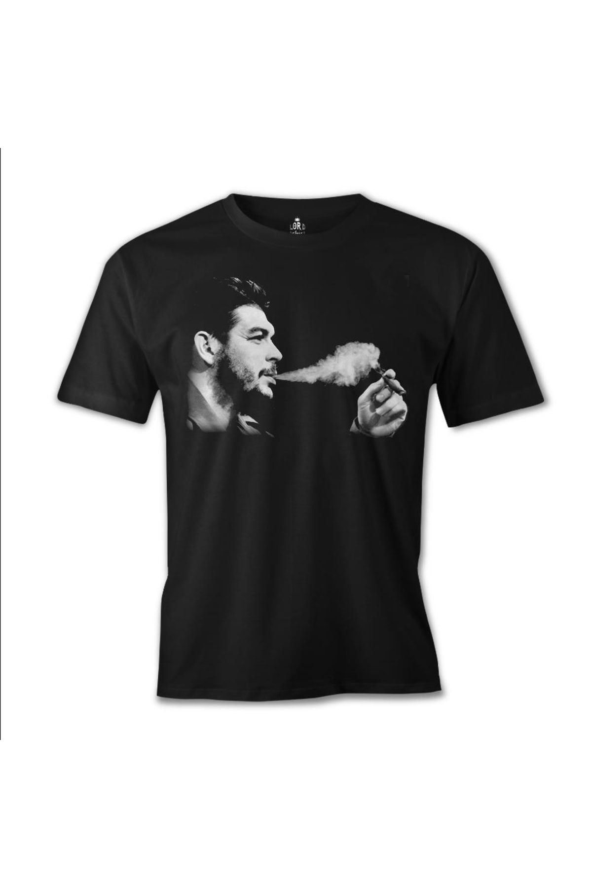 Lord T-Shirt Che Guevara 3 Siyah Erkek Tshirt - es-513