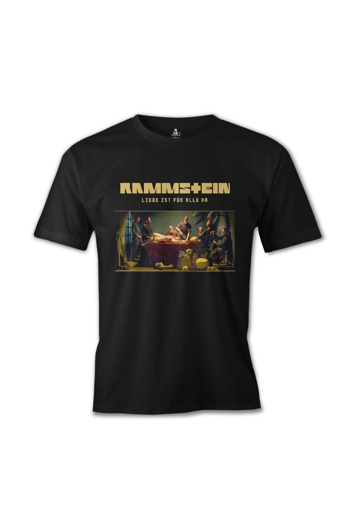 Lord T-Shirt Rammstein - Liebe Ist Für Alle Da Siyah Erkek Tshirt - es-49
