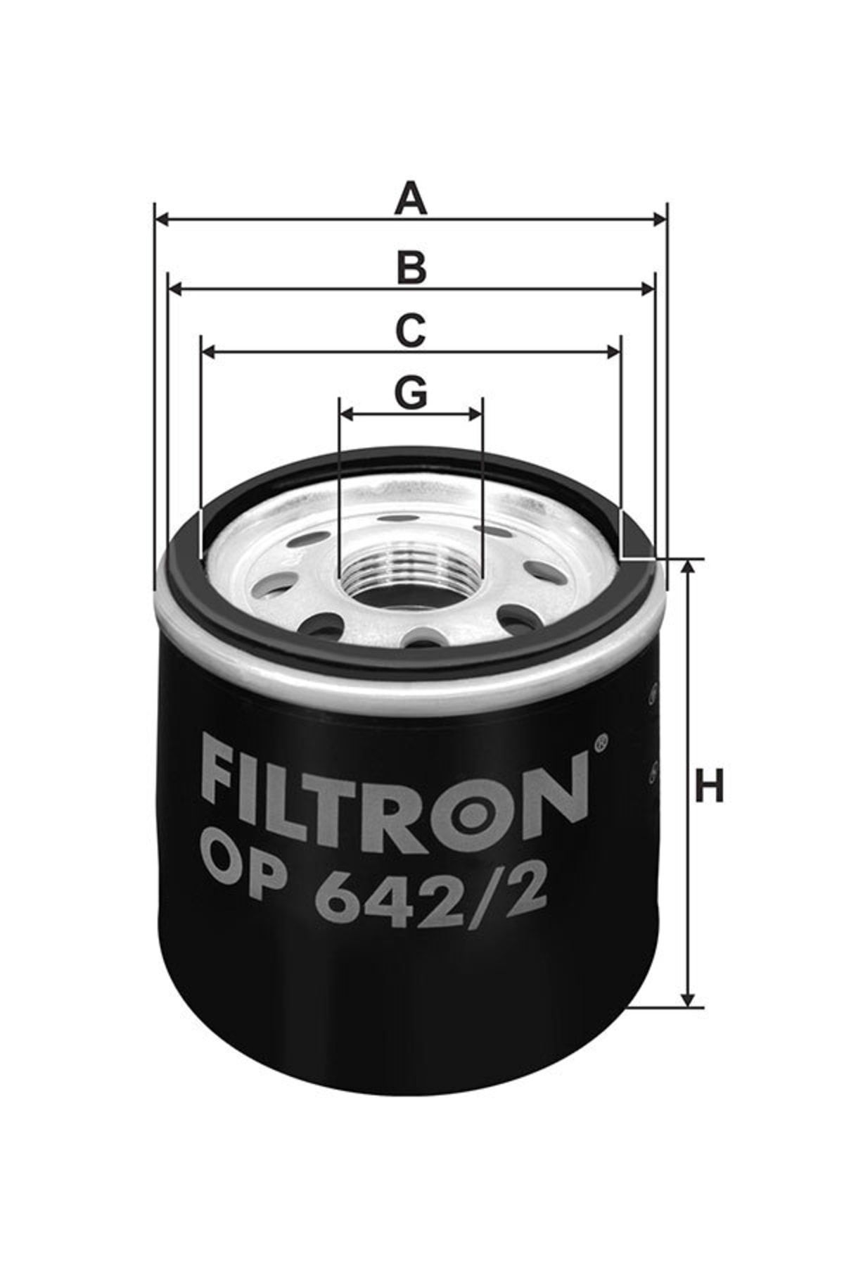 Filtron Op 642/2 Yag Fıltresı Logan Sandero Clıo Kangoo Modus Thalıa Twıngo Symbol 1,2