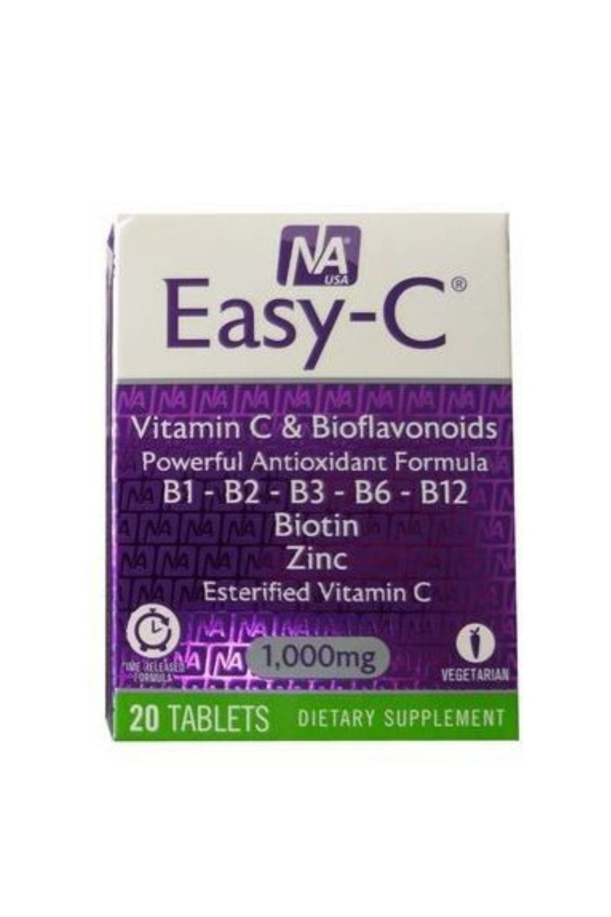 Natrol Easy-c 1000 mg 20 Tablet