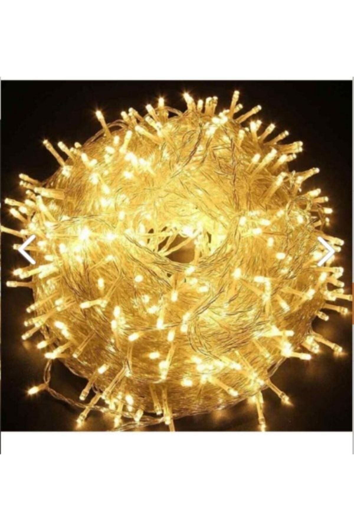 Cata 100 Ledli Günışığı 10 M Led Yılbaşı Ağaç Süsü Eklemeli Işık