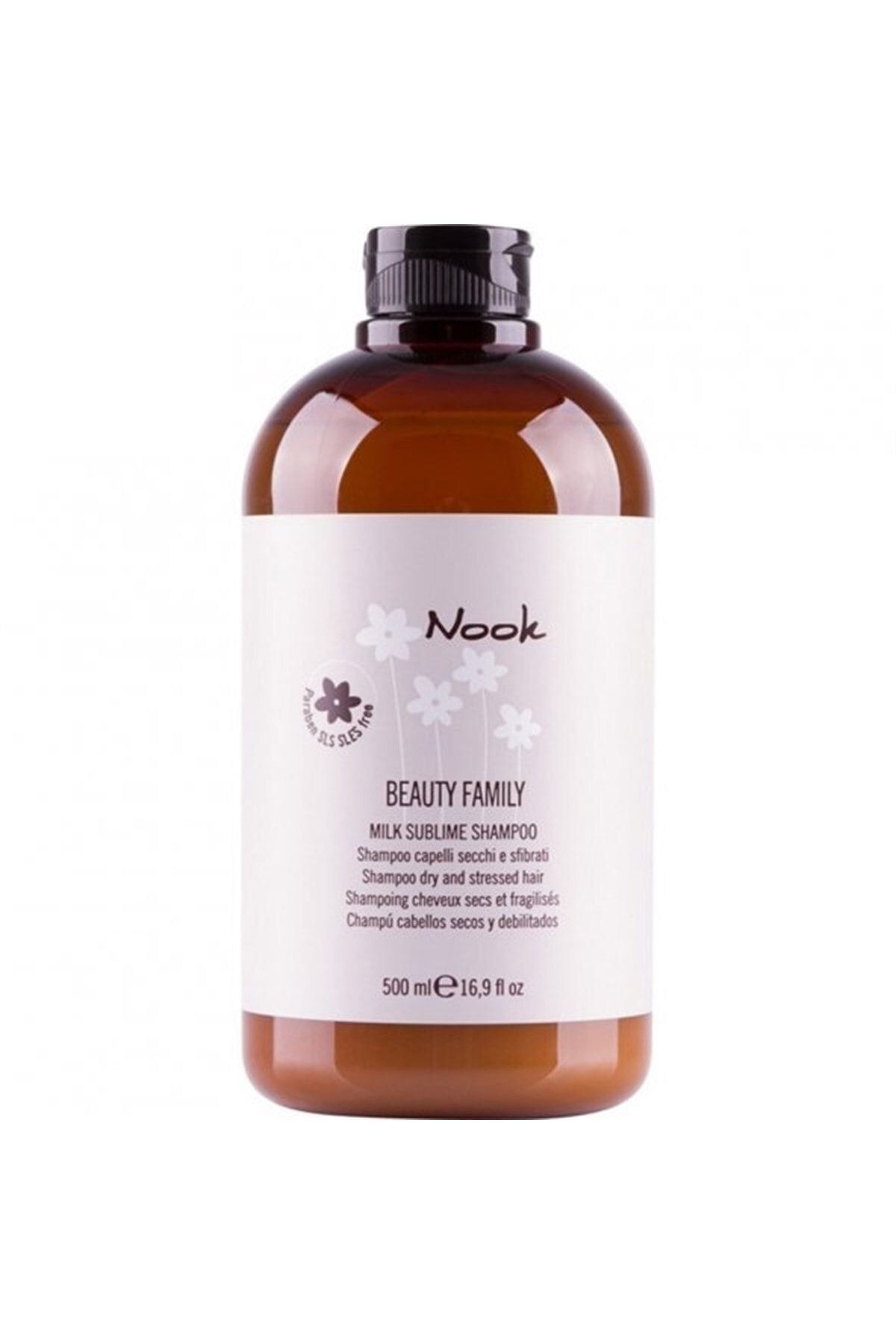 Nook Kuru Yıpranmış Saçları Besleyici Şampuan 500 ml Vegan Beauty Famıly