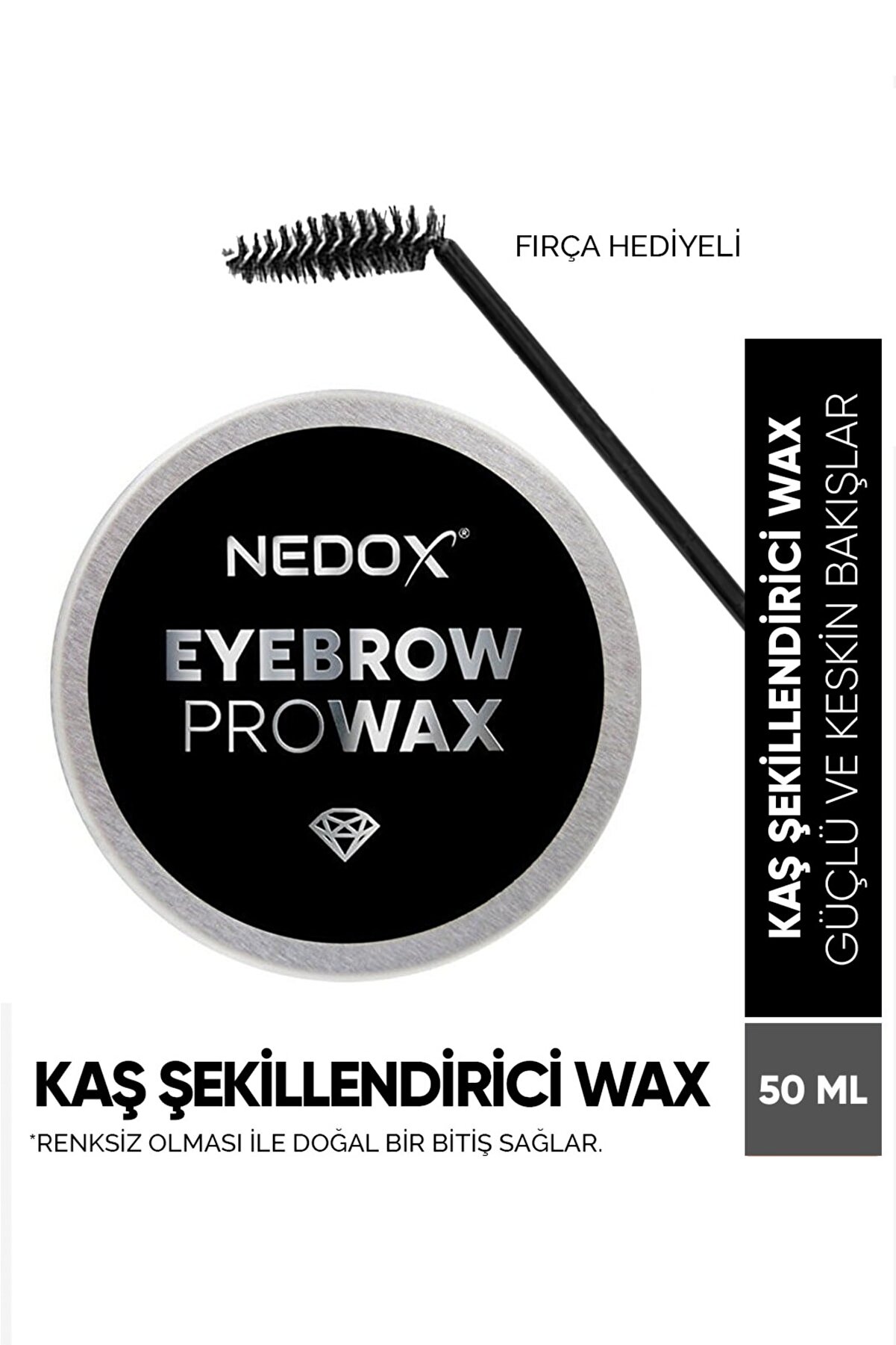NEDOX Kaş Şekillendirici Sabitleyici Wax 50ml