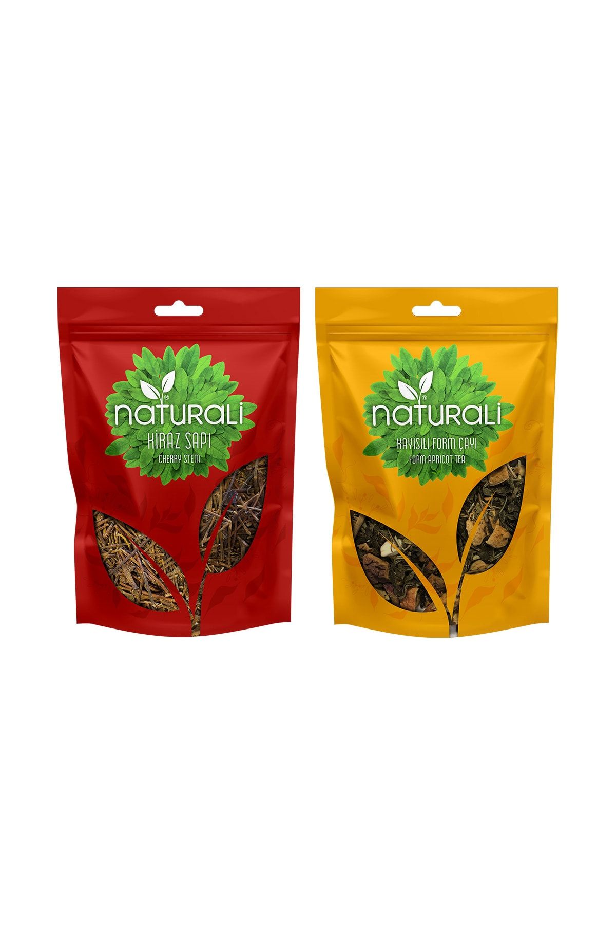 Naturali Detoks Paketi - Kayısılı Form Çayı 100 gr & Kiraz Sapı 75 gr