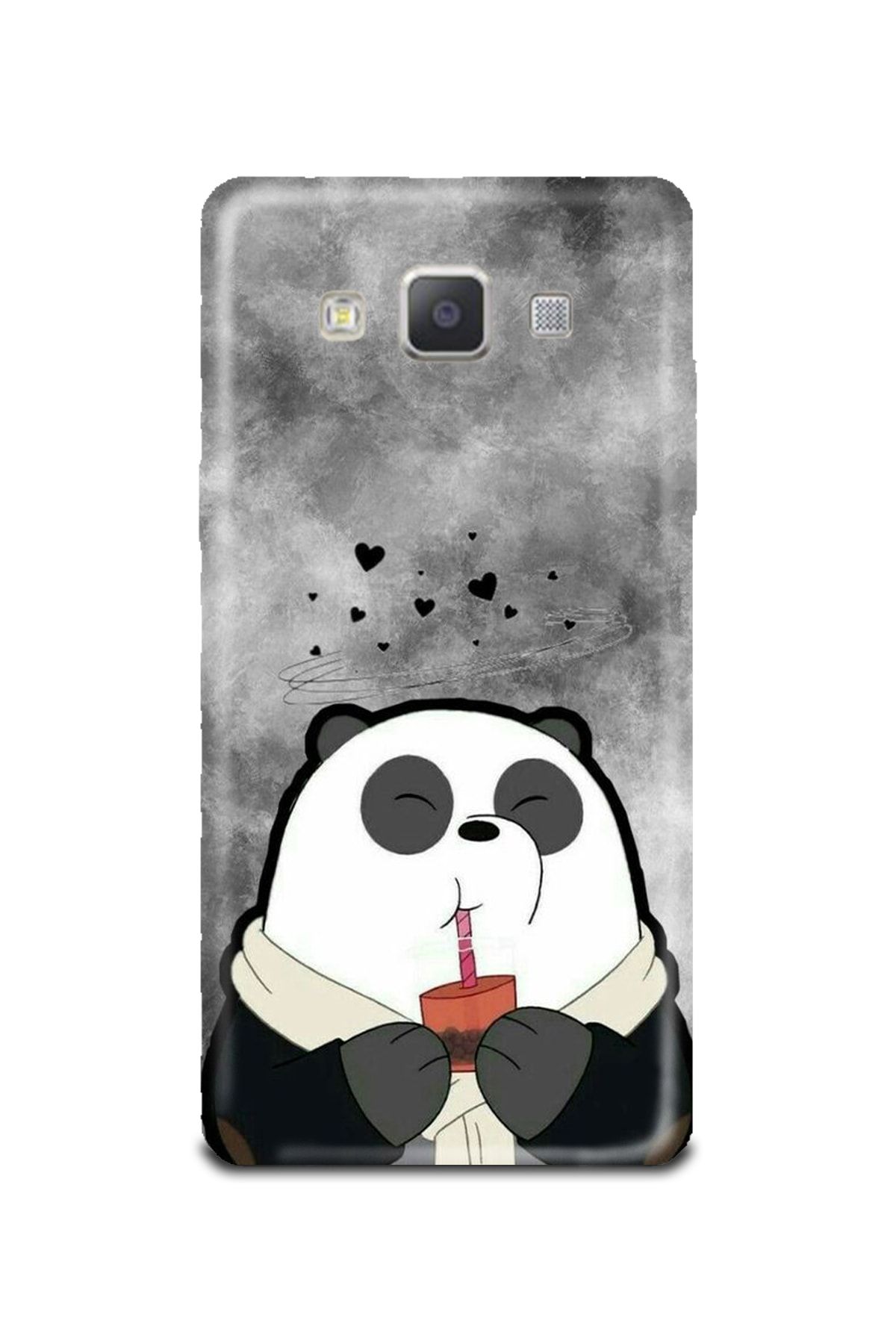 PERAX Samsung Galaxy J5 2015 Panda Desenli Telefon Kılıfı Samj52015-00001001-01