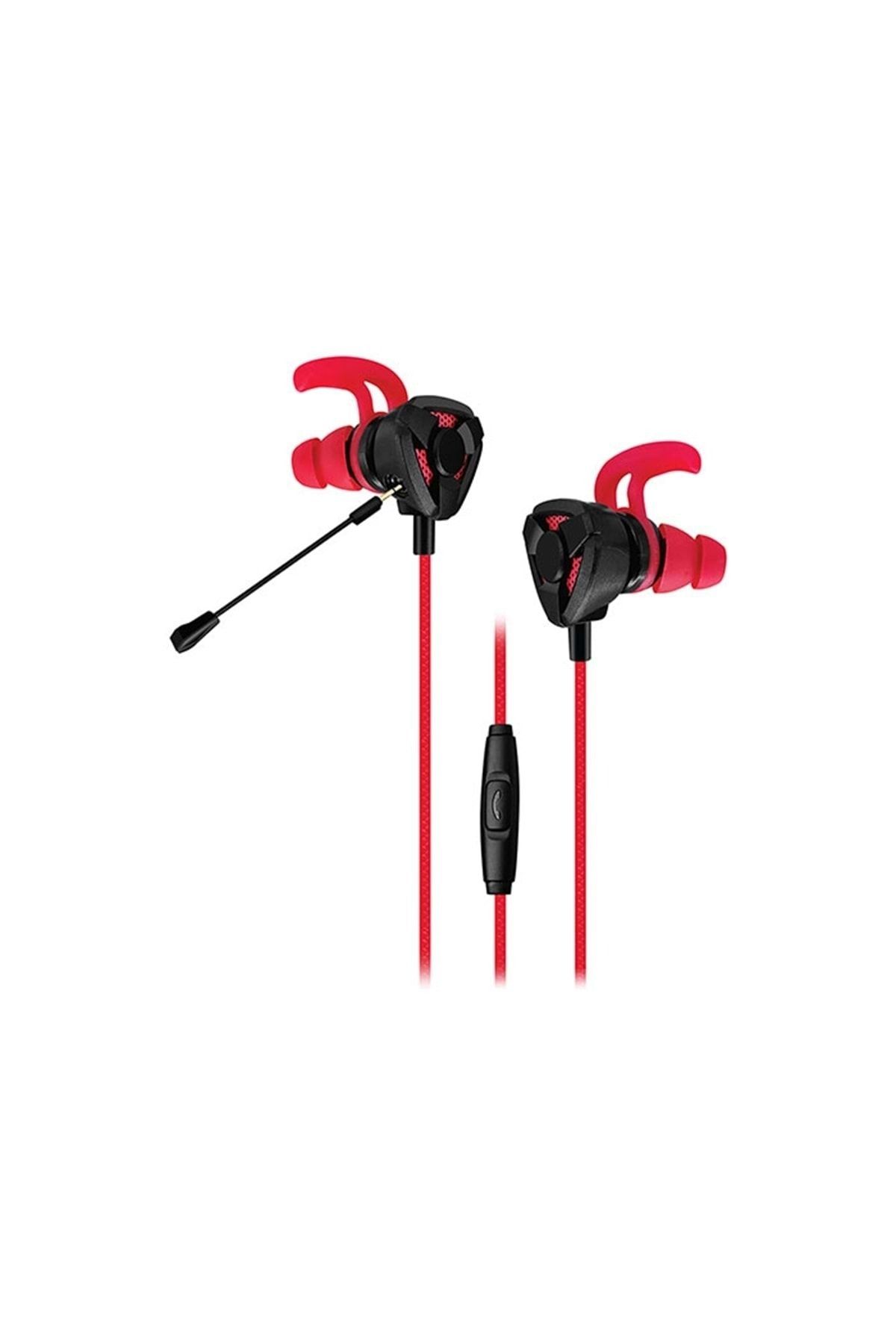 Rampage Sn-rx10 Orthus Siyah/kırmızı 3.5mm Esnek Mikrofonlu Kulaklık
