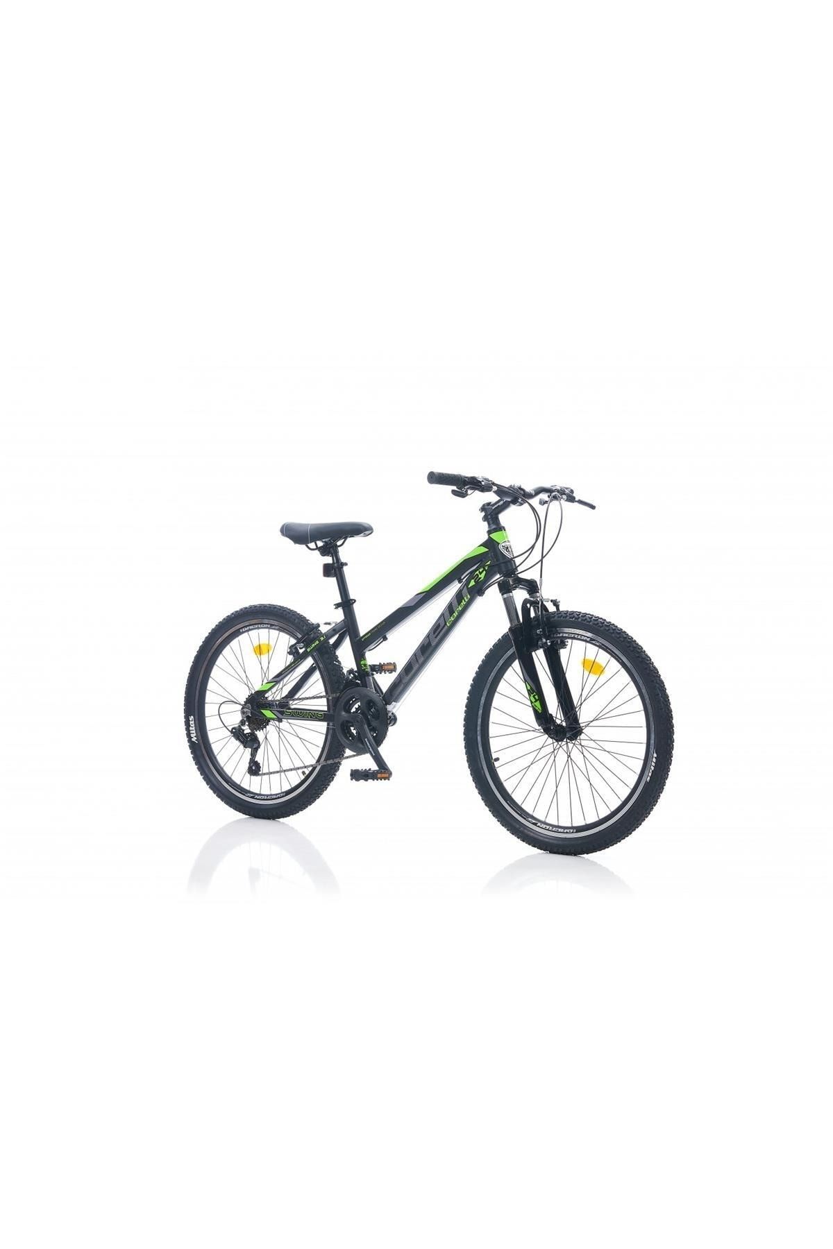 Corelli Swing 3.1 24 Jant 13'' V Fren Dağ Bisikleti Siyah-yeşil