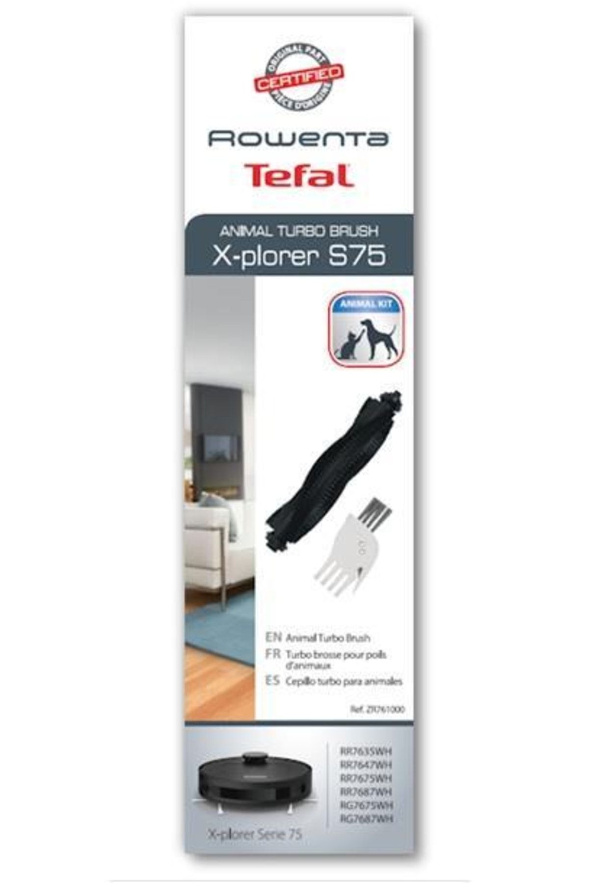 TEFAL X-plorer Serie S75 Büyük Fırça - Rg7675