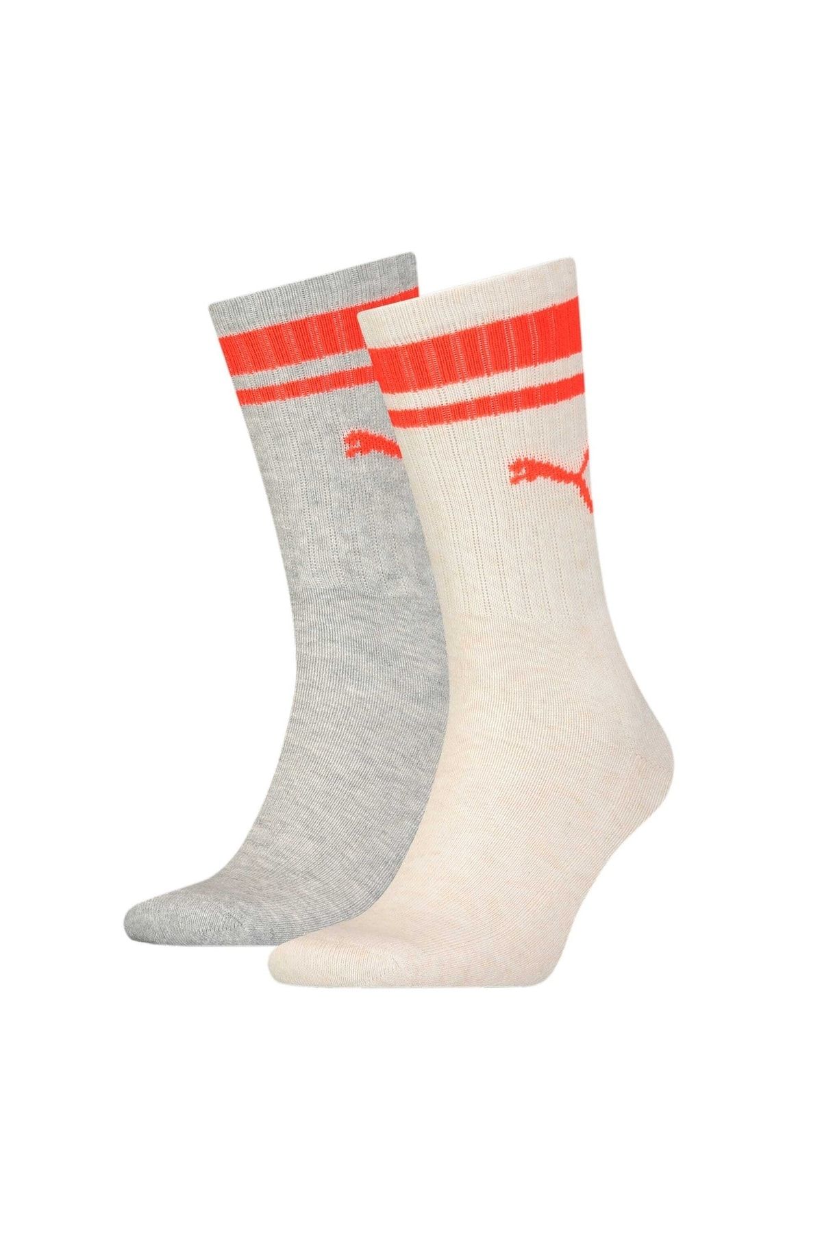 Puma Herıtage Stripe Çorap (2'li Paket)