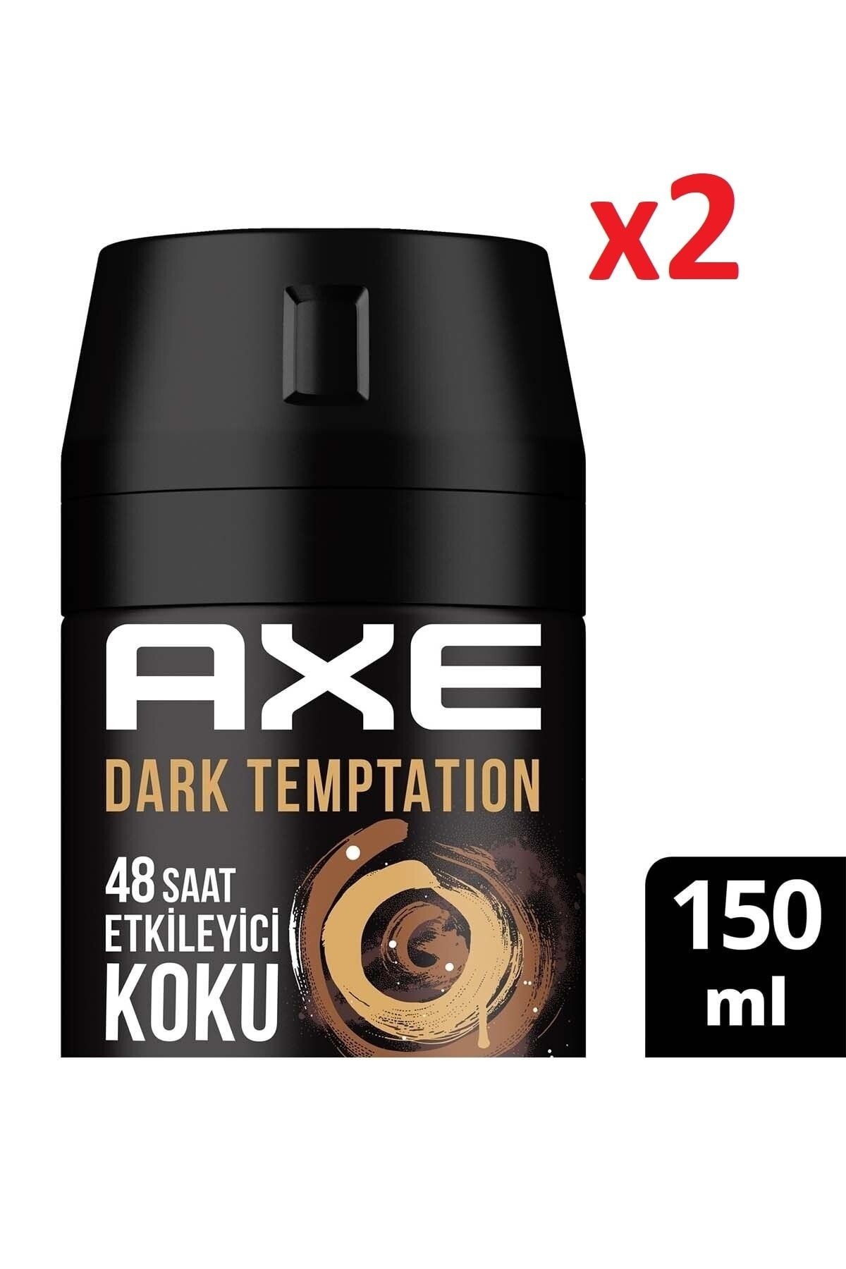 Axe Erkek Deodorant Sprey Dark Temptation 150 Ml X2 (ikili)