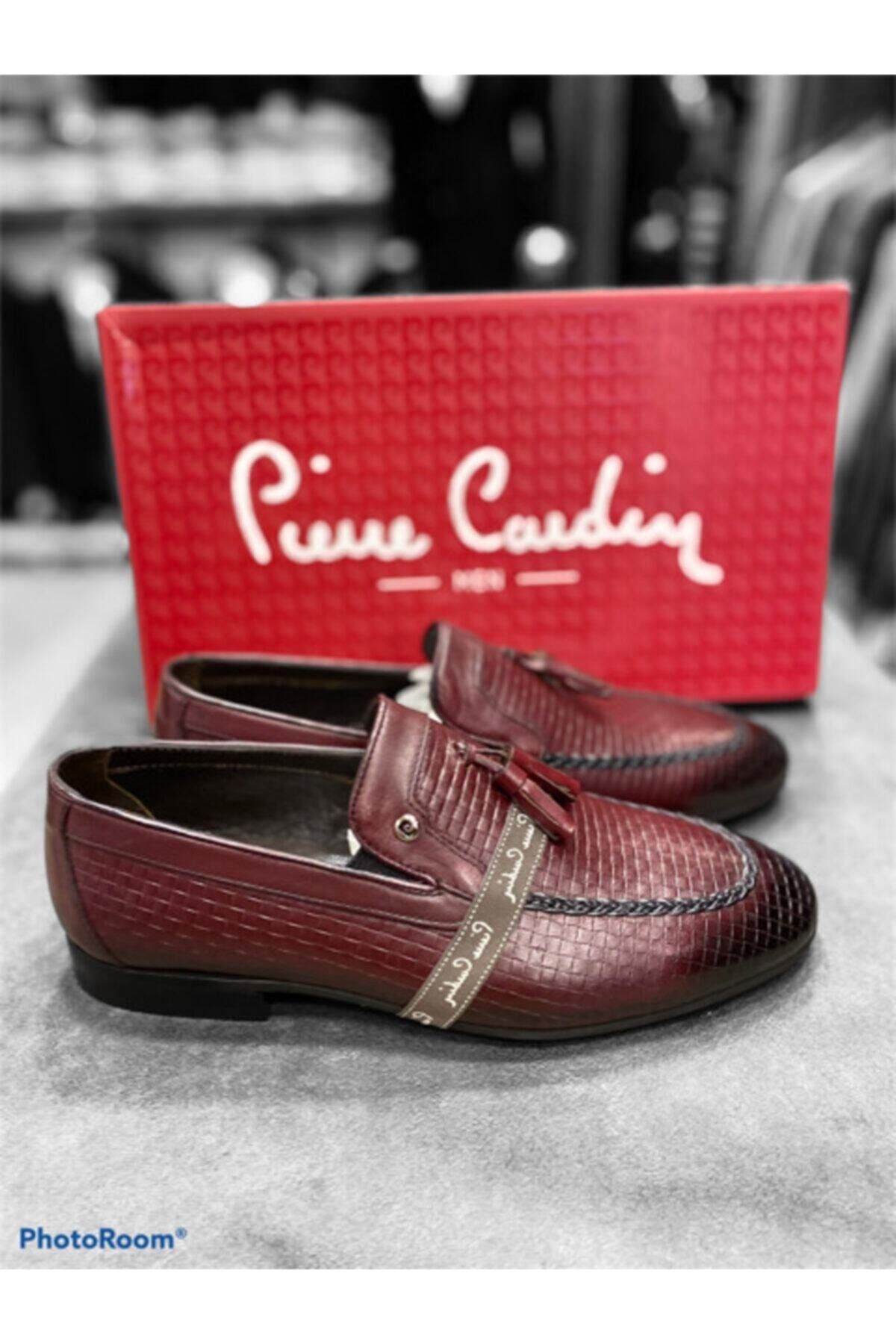 Pierre Cardin Erkek Bordo Ayakkabı