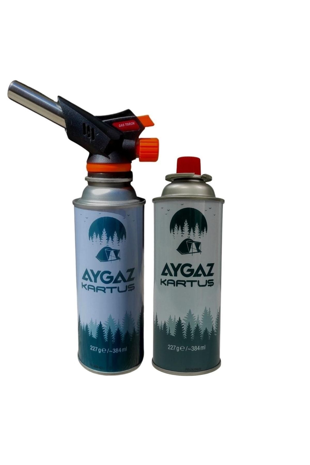 Aygaz Gas Torch Pürmüz 227 gr Kartuş Ikili Set