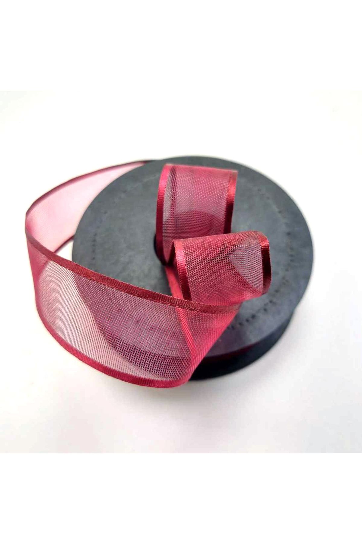 TUHAFİYE DUNYASI Şifon Kurdele 2.5 cm 20 mt Kırmızı