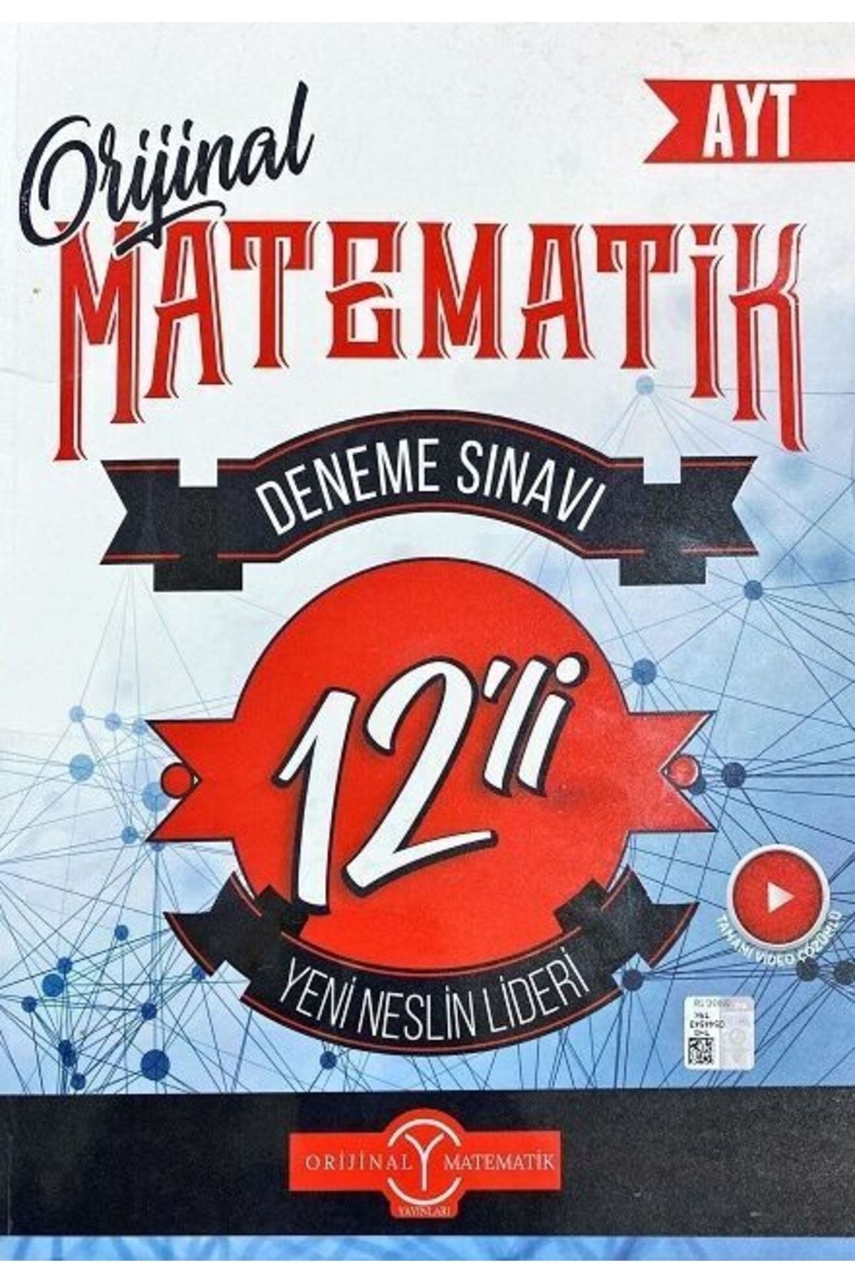 orjinal yayınları Orijinal Yayınları Ayt Matematik 12 Li Deneme Sınavı 2022