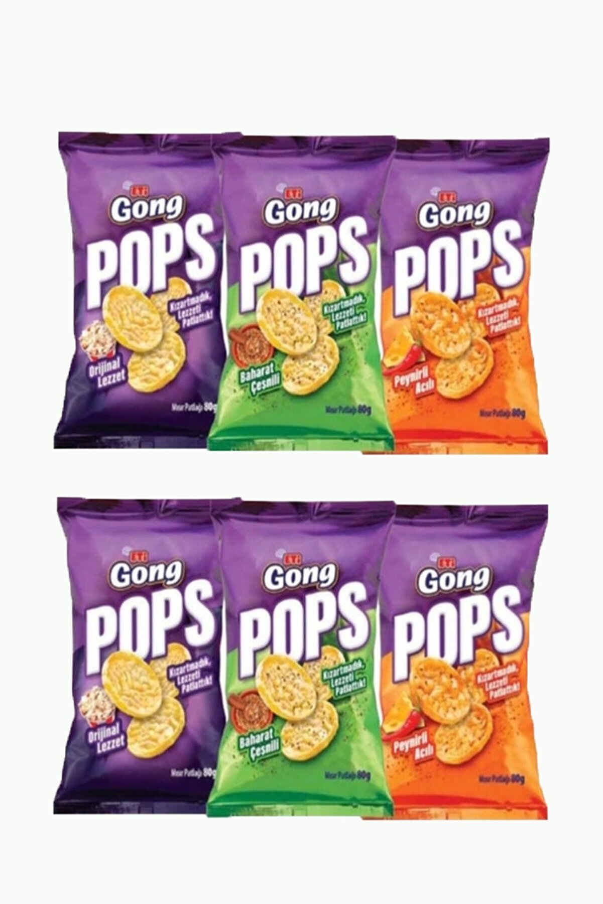 Eti Gong Pops Karışık 80 Gr X6 Adet Fiyatı, Yorumları Trendyol