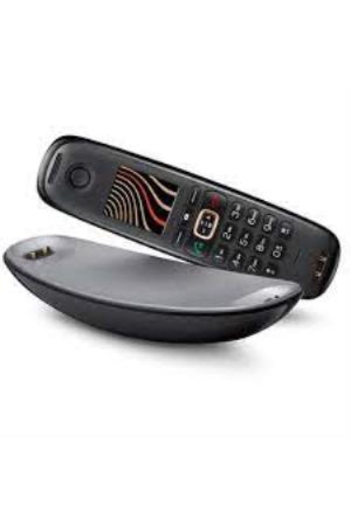Gigaset Cl750 Sculpture Siyah Telsiz Dect Telefon Işıklı Ekran Telsiz Telefon