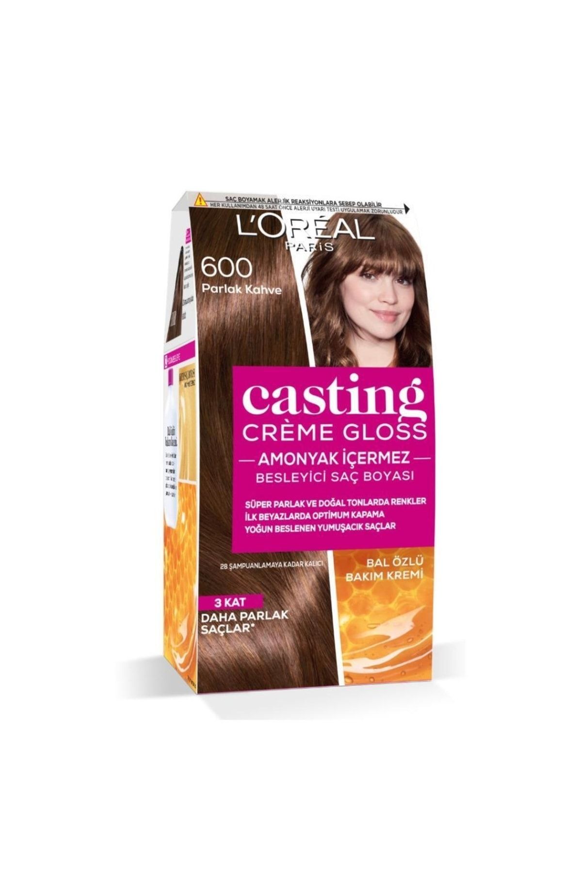 L'Oreal Paris Loreal Casting Boya 600 Parlak Kahve