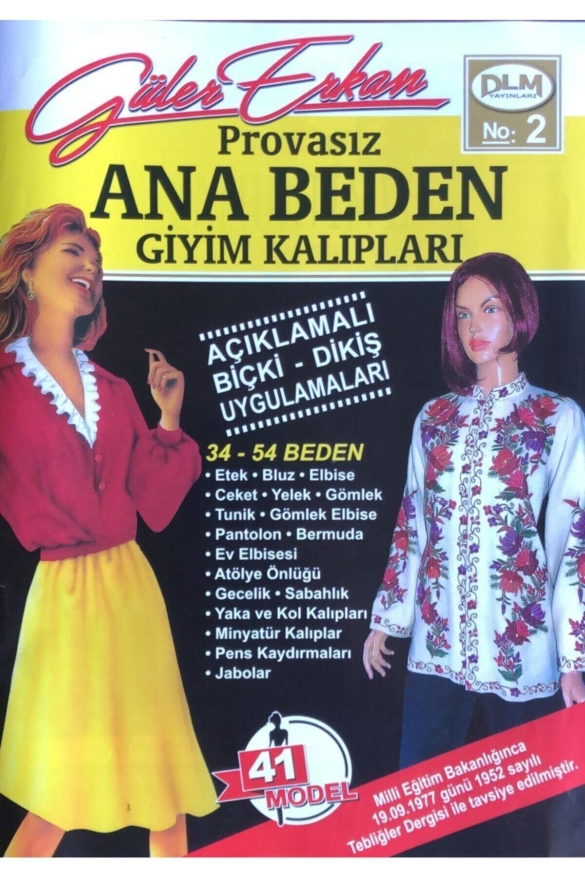 Dilem Yayınları Güler Erkan Ana Beden Provasız Giyim Kalıpları