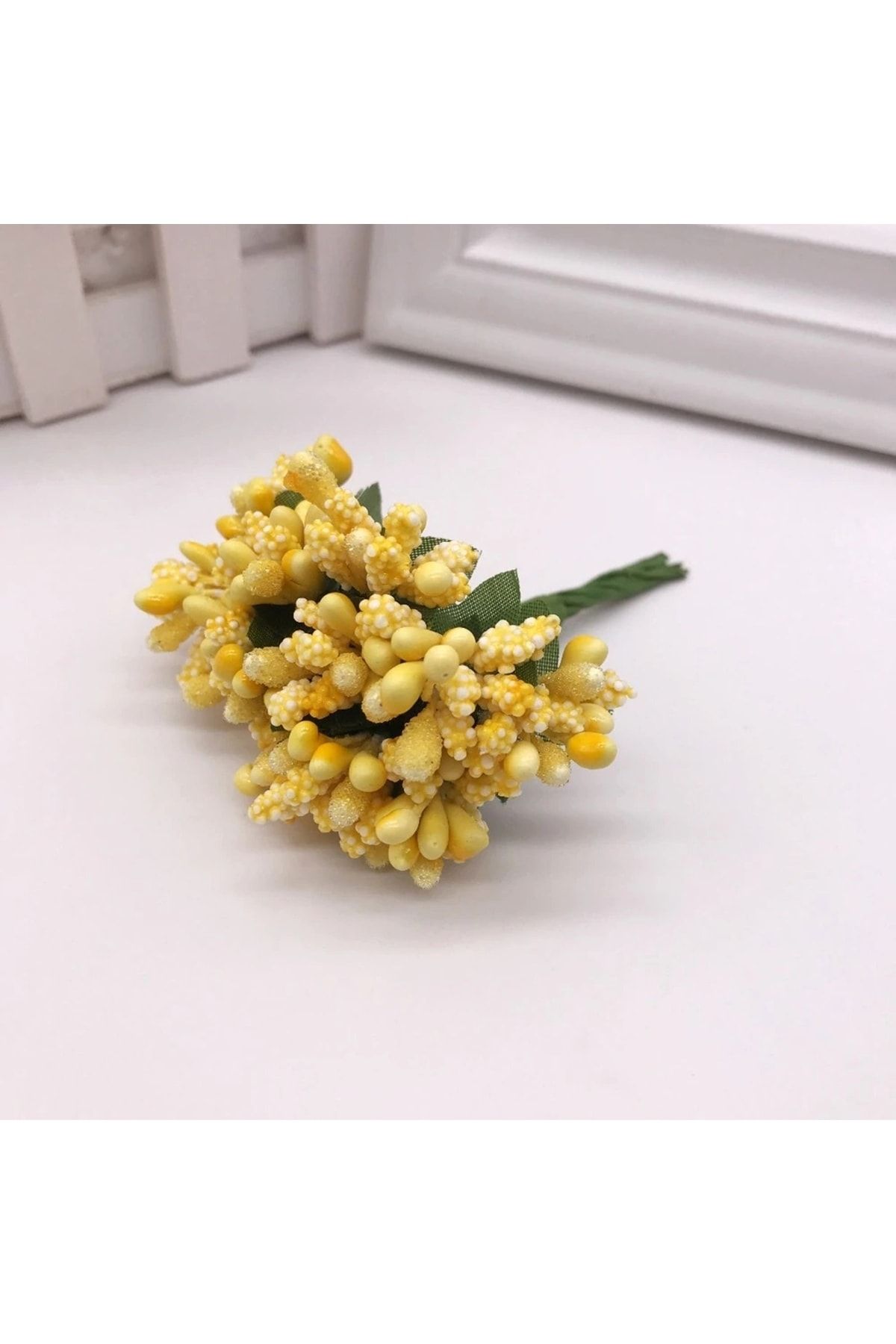Hobigram Sarı Renkli Tomurcuk Çiçek