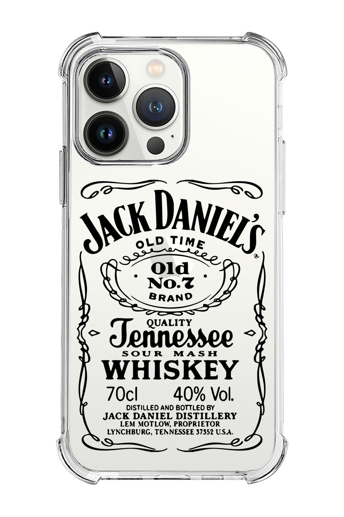 shoptocase Iphone 13 Pro Uyumlu Jack Danlis Köşe Korumalı Telefon Kılıfı