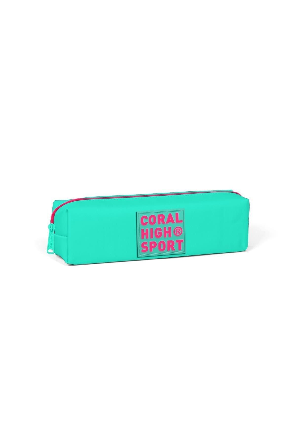 Coral High Sport Su Yeşili Tek Bölmeli Kalem Çantası 22336