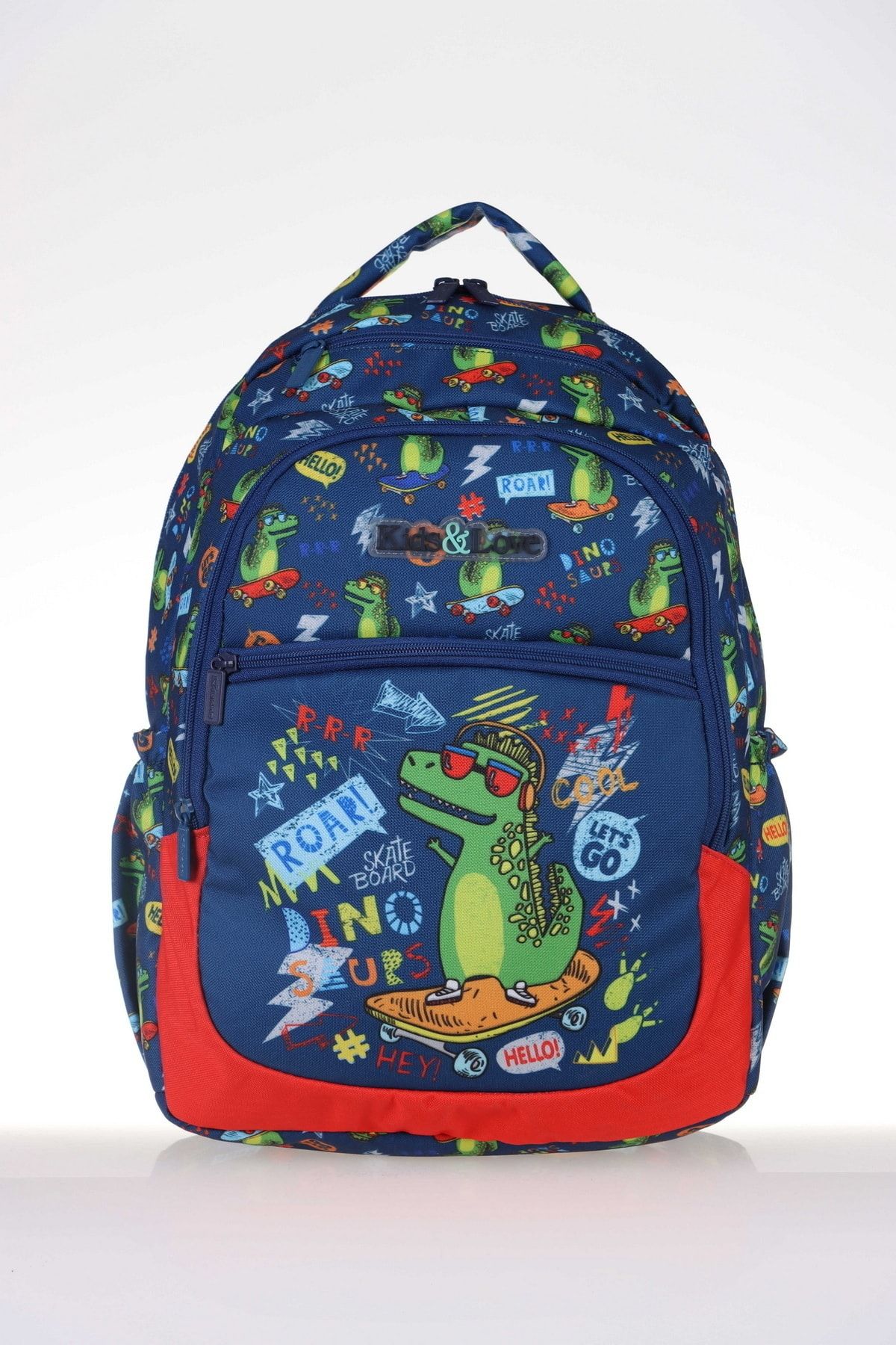 Kaukko Kids & Love Design Crocodile Okul Çantası 39x29x16 (l5084)