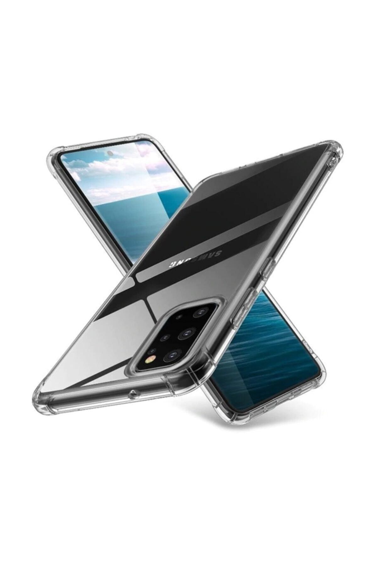 Ally Mobile Ally Samsung Galaxy A51 Anti-drop Darbe Emici Silikon Kılıf Şeffaf