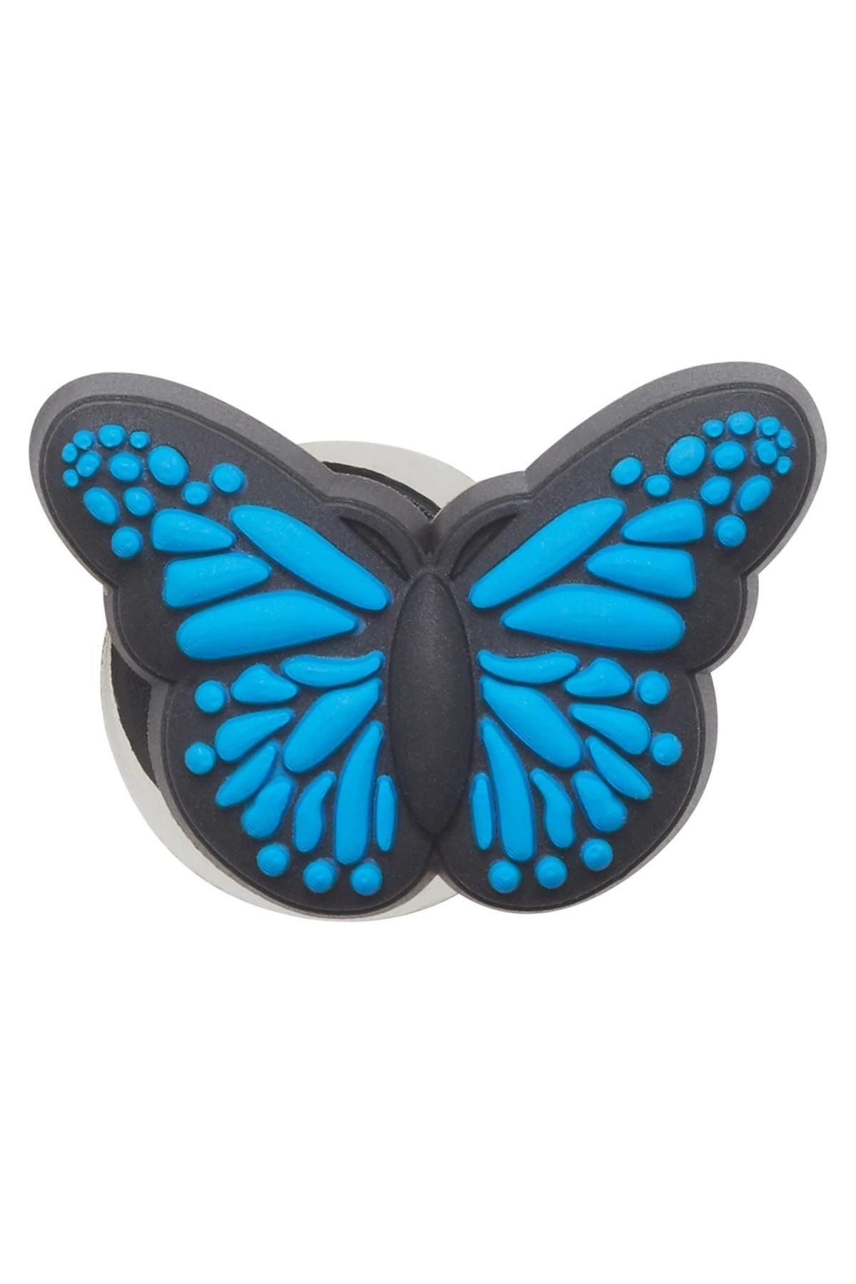 Crocs Jibbits Mavi Butterfly Ayakkabı Terlik Süsü