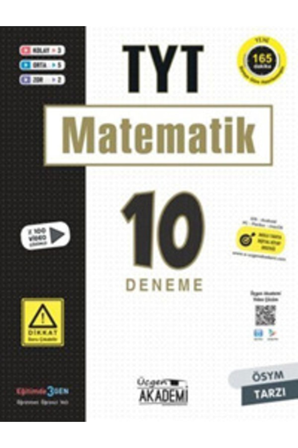 Tyt Matematik 10 Lu Deneme Sınavı 2022 9786257152358_0