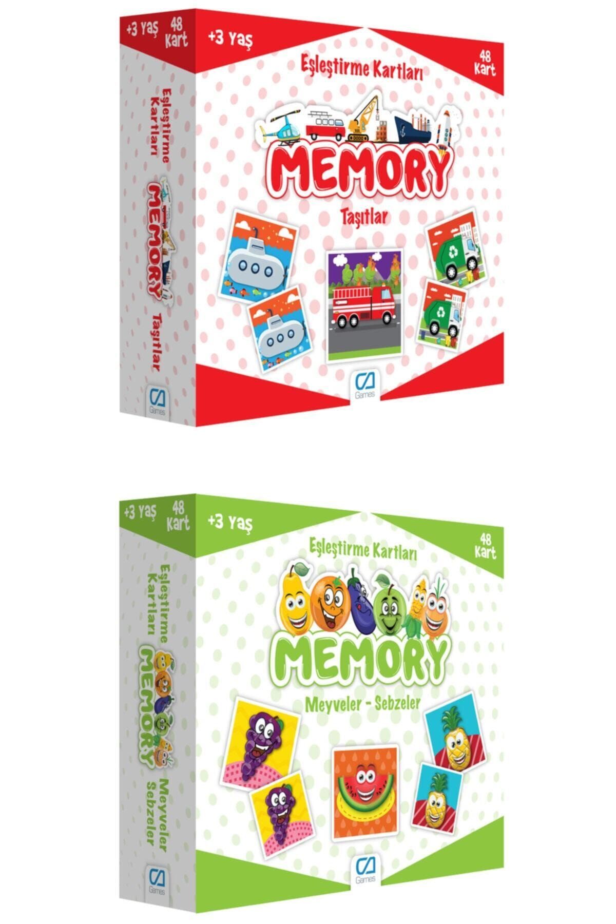 CA Games 2'li Eşleştirme Kartları Memory Set (5038-5040)
