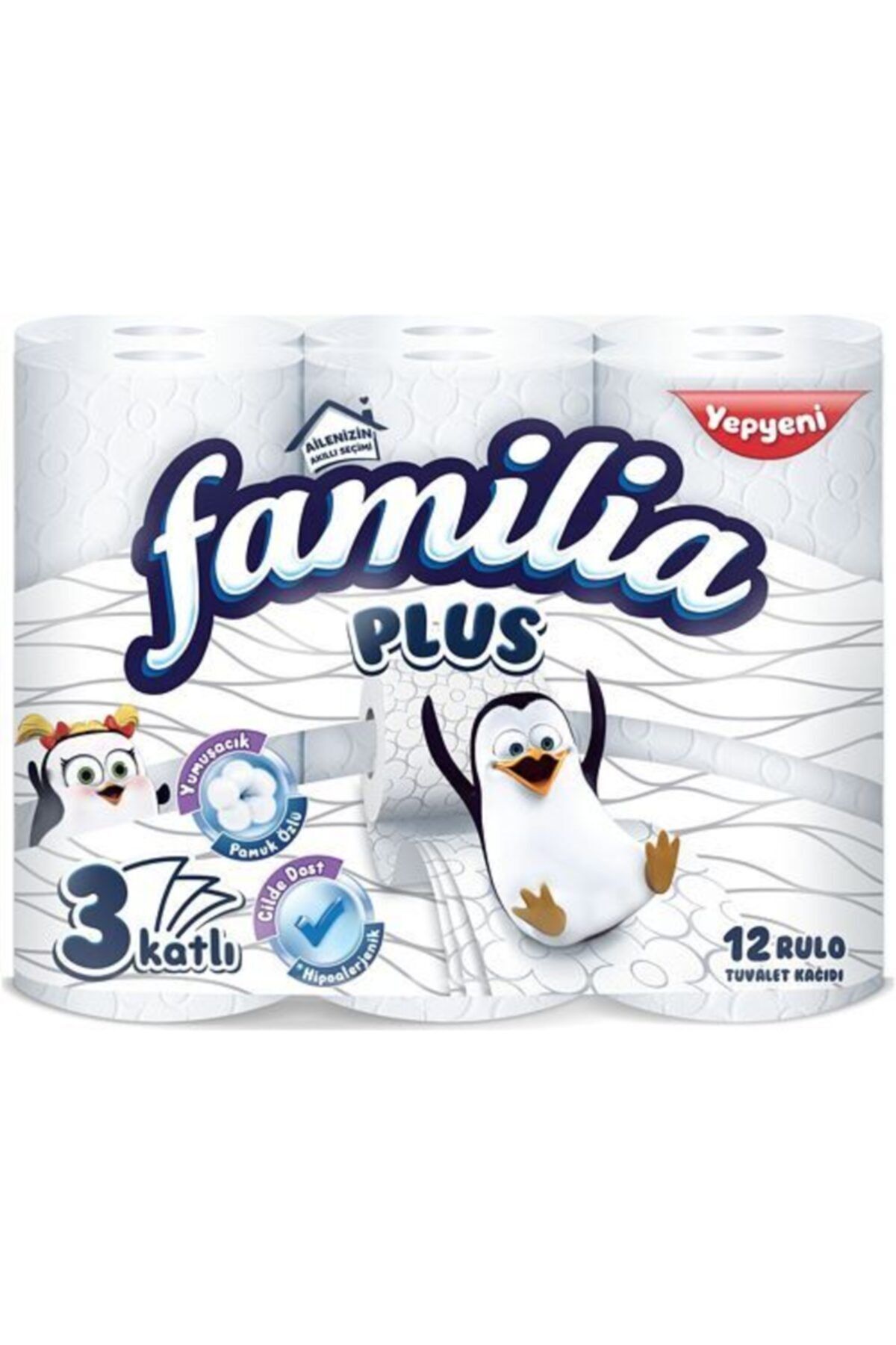 Familia Plus Tuvalet Kağıdı 12'li