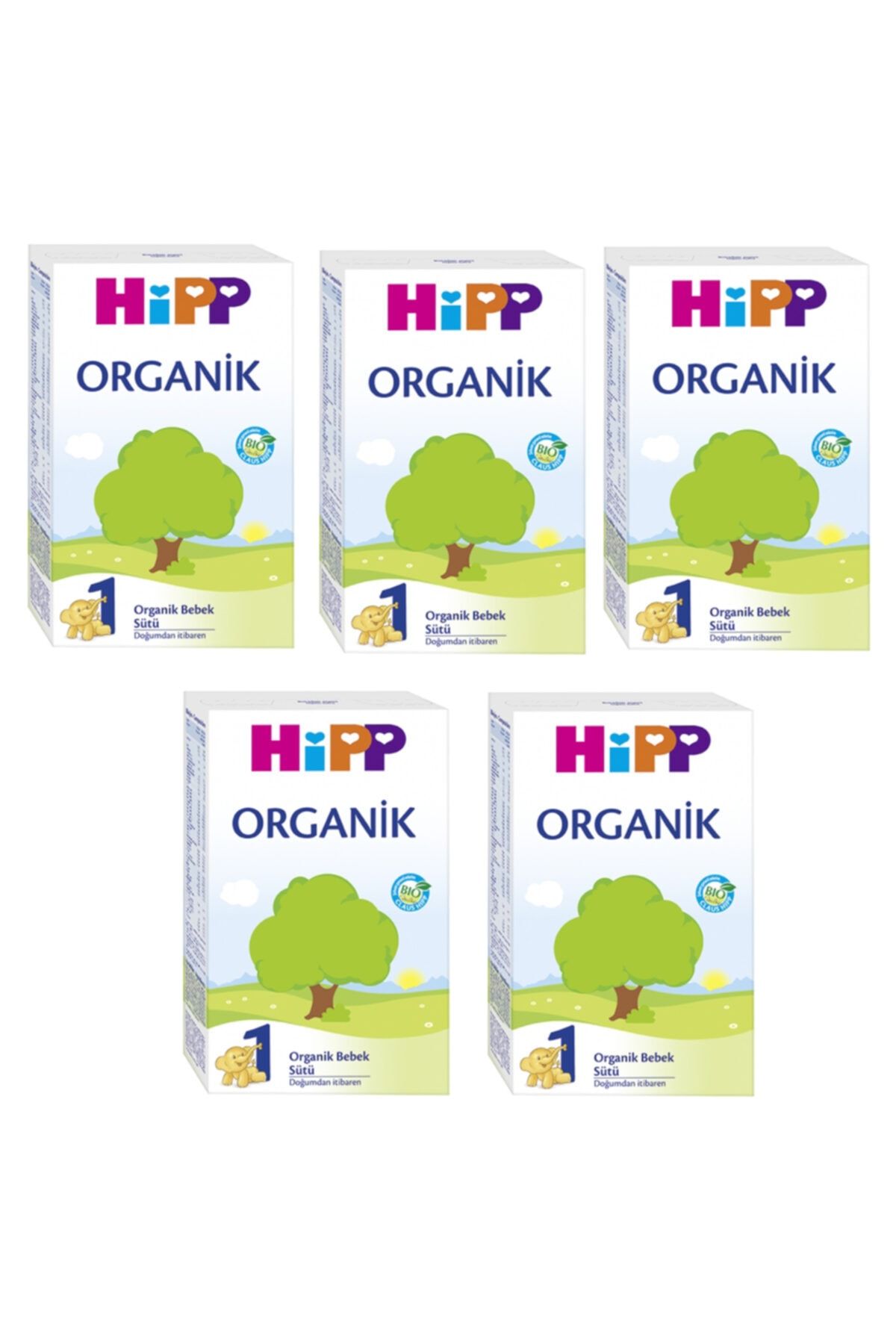 Hipp 1 Organik Bebek Sütü 300 gr 5 Adet