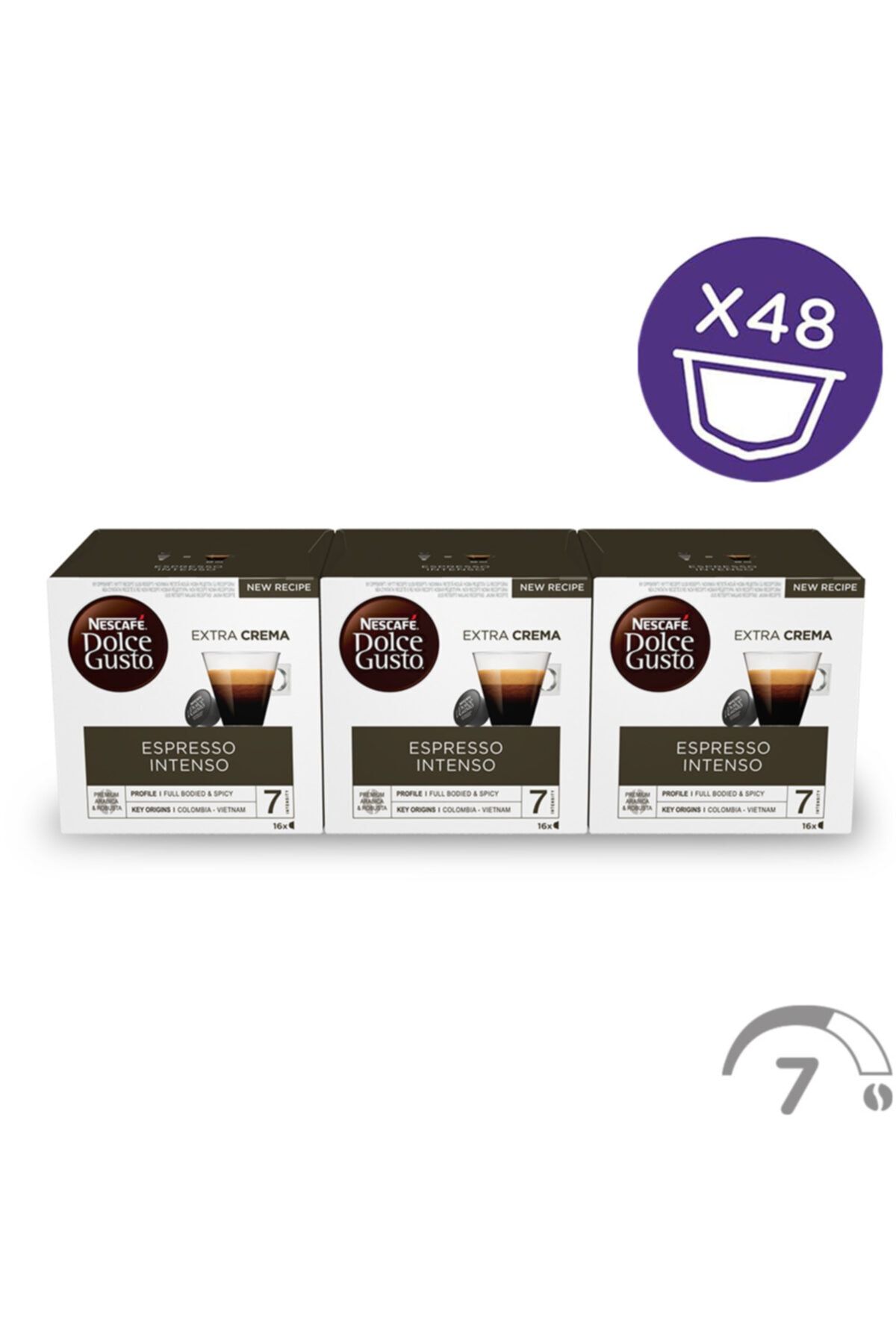 Nescafe Dolce Gusto Espresso Intenso 16 Adet X 3 Kutu