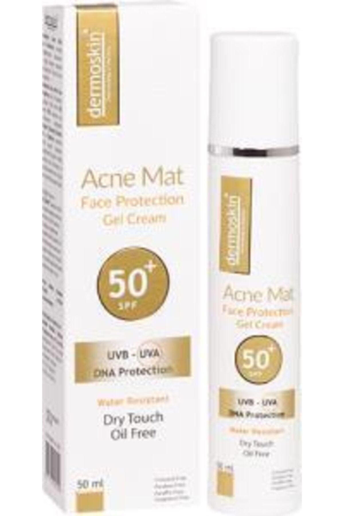 Dermoskin Acne Mat Face Protection Gel Spf 50+ 50 ml Güneş Kremi