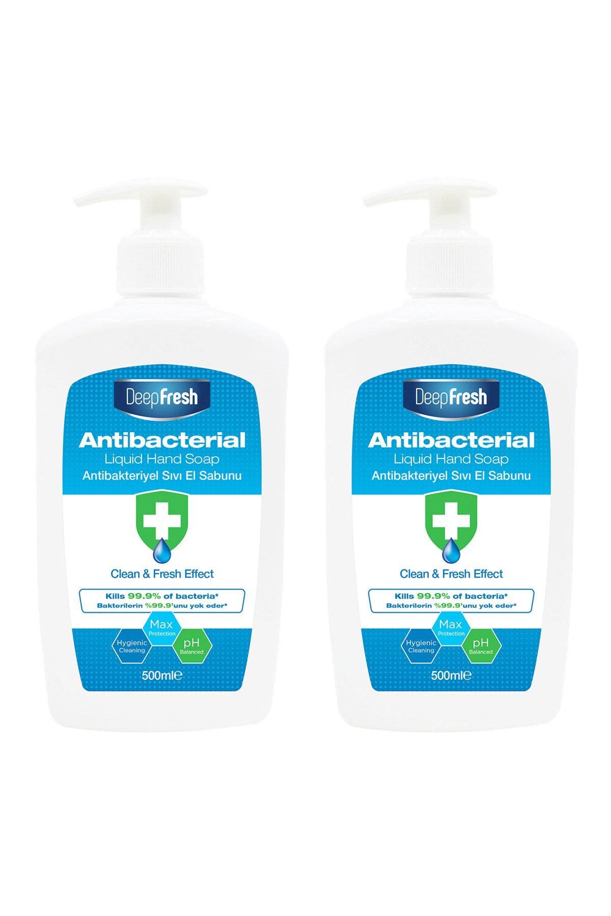 Deep Fresh Antibakteriyel Sıvı Sabun 2 X 500 ml