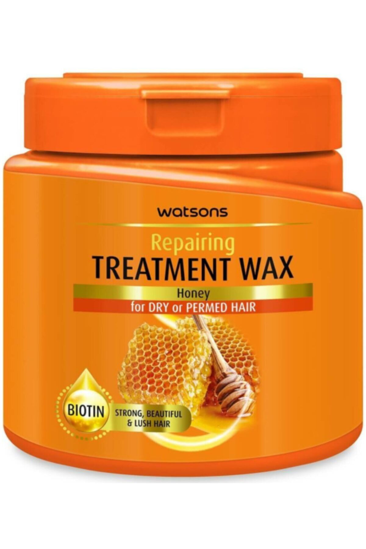 Watsons Honey Repairing Treatment Wax 500 Ml