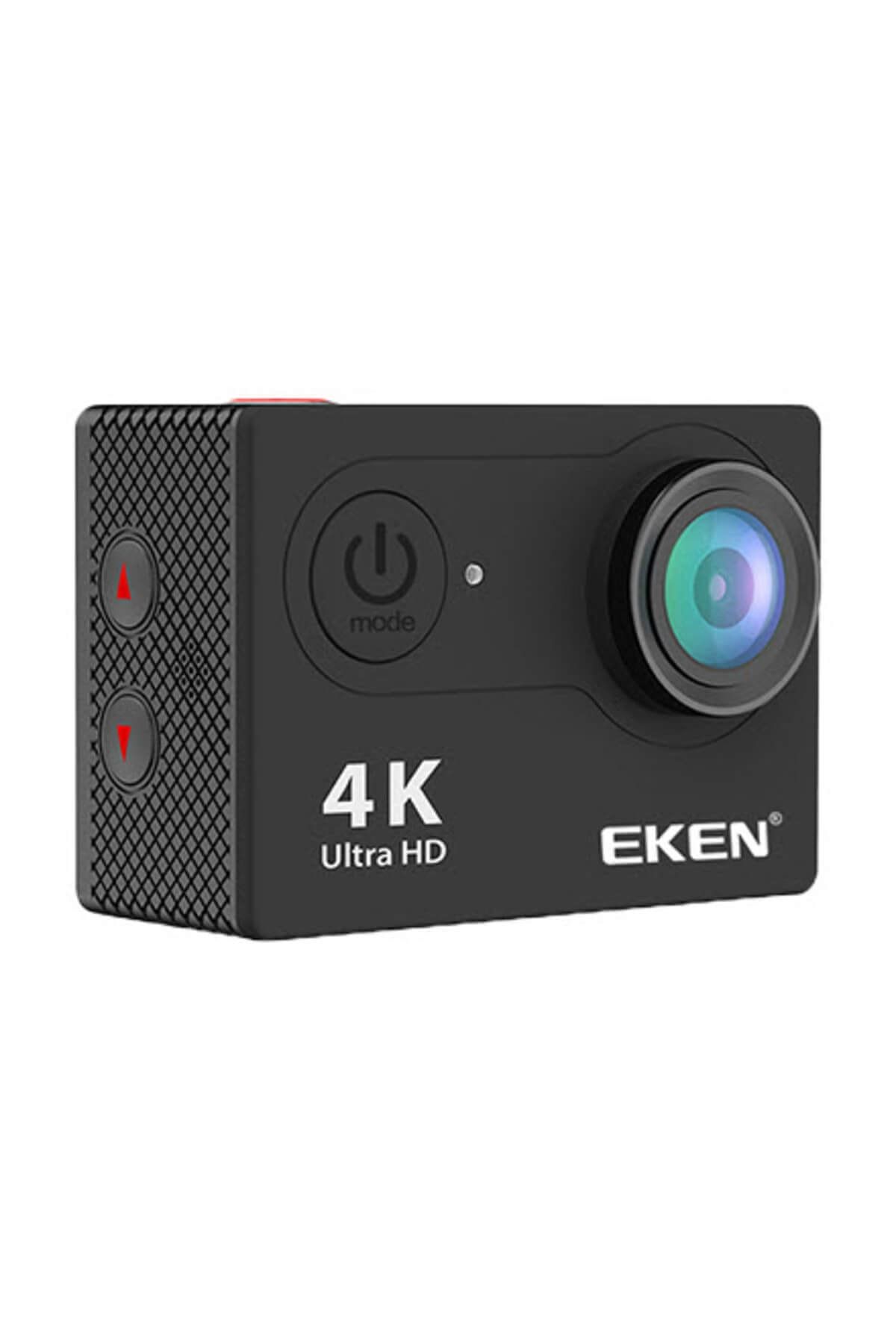 EKEN H9r 4k Ultra Hd Wifi Aksiyon Kamera + Yedek Batarya - Siyah