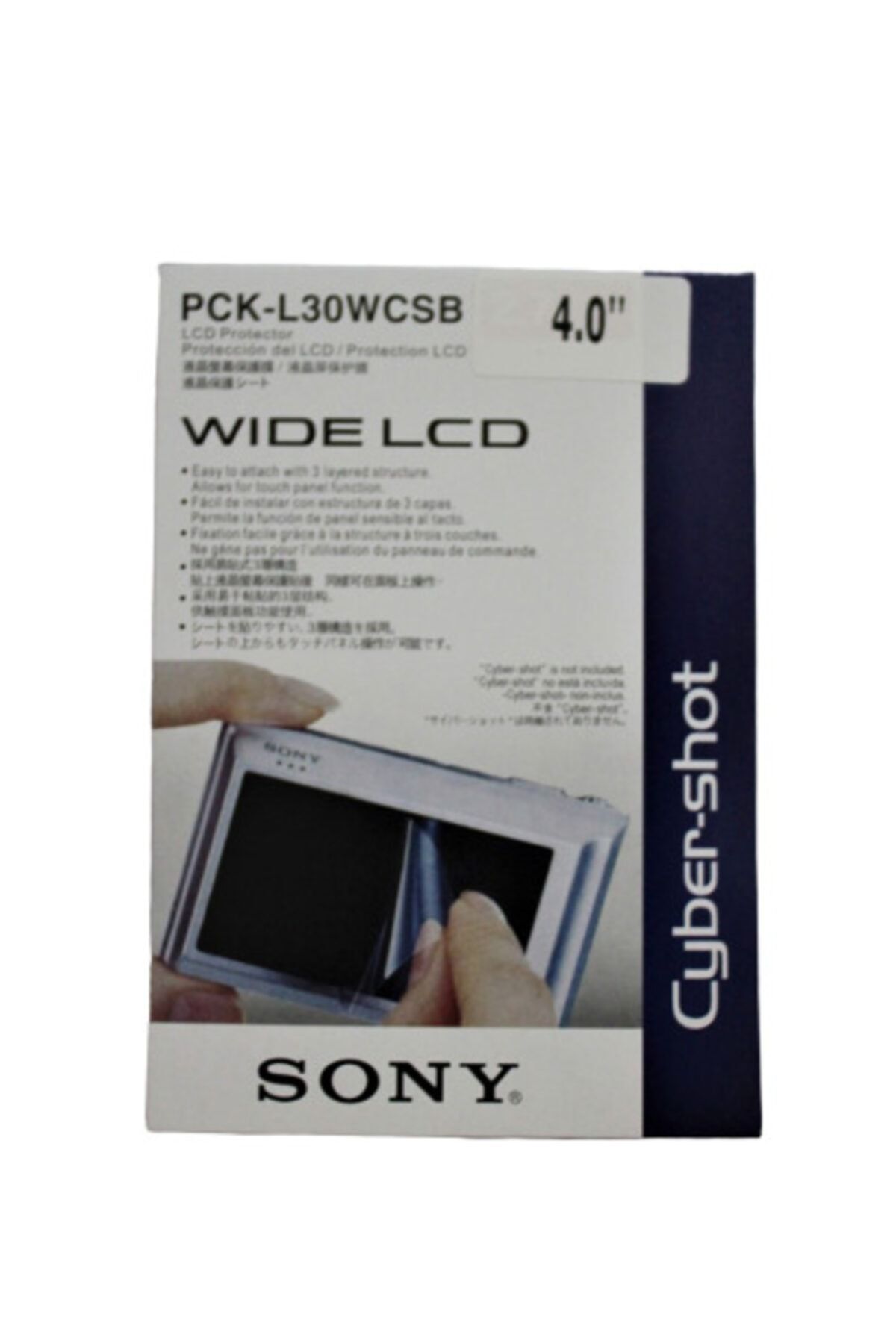 Sony Cyber Shot Pck-l30wcsb Kamera Ekran Koruyucu 4 Inc