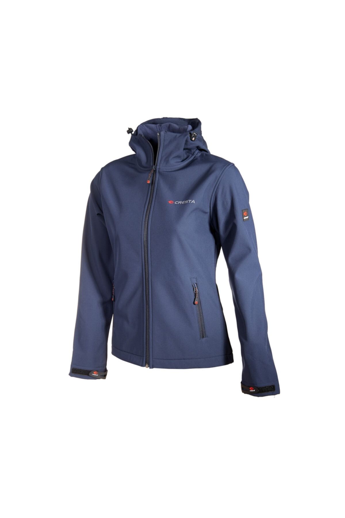 Cresta Outdoor Kapüşonlu Kadın Basic Softshell Ceket