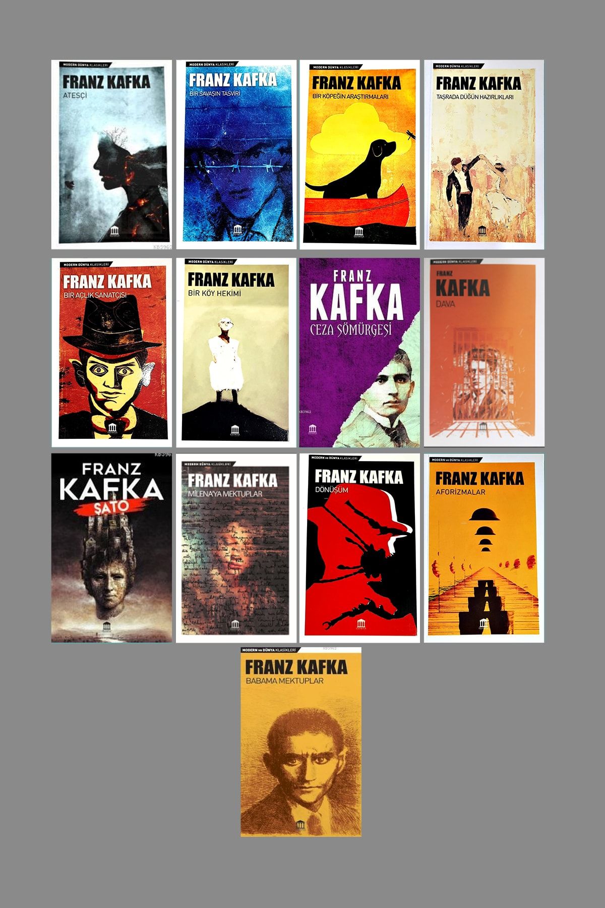 Olympia Yayınları Franz Kafka Seti 13 Kitap